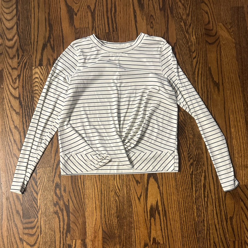 Striped Long Sleeve Top